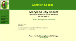 Desktop Screenshot of minikick.venitsports.com